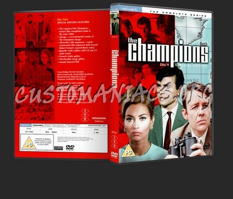 The Champions Complete Collection dvd cover