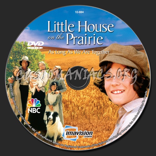 Little House on the Prairie As Long As We Are Together dvd label