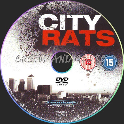 City Rats dvd label