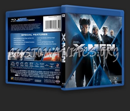 X-Men blu-ray cover