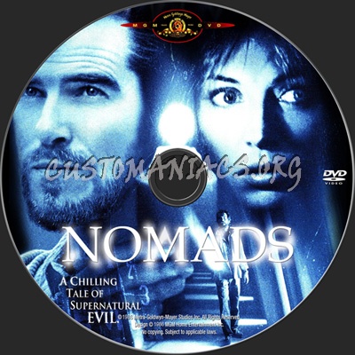 Nomads dvd label