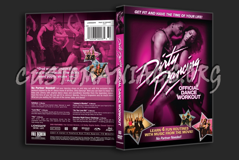 Dirty Dancing Official Dance Workout dvd cover