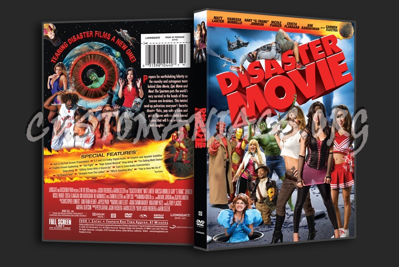 Disaster Movie dvd cover