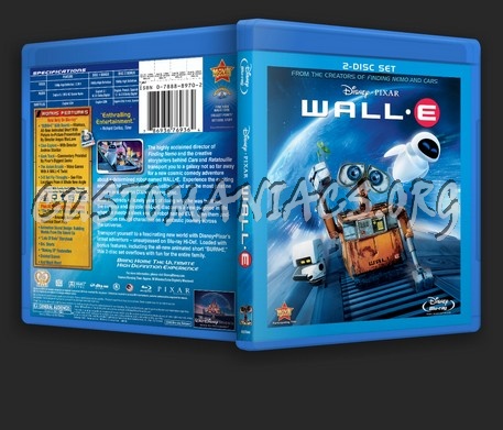 Wall-E blu-ray cover