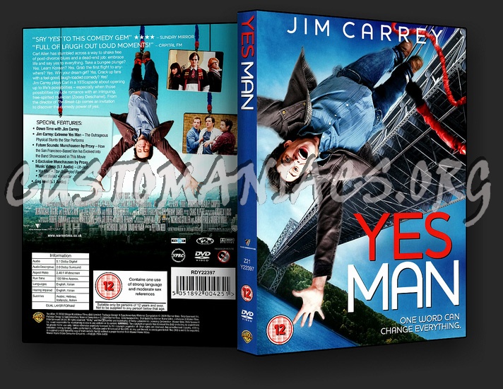 Yes Man dvd cover