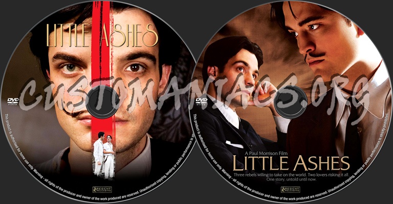 Little Ashes dvd label