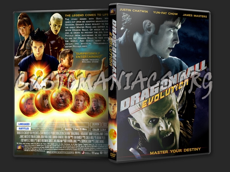 Dragonball Evolution dvd cover