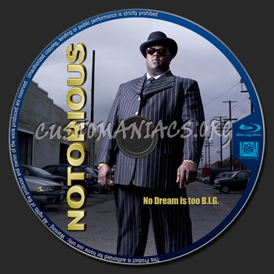 Notorious blu-ray label