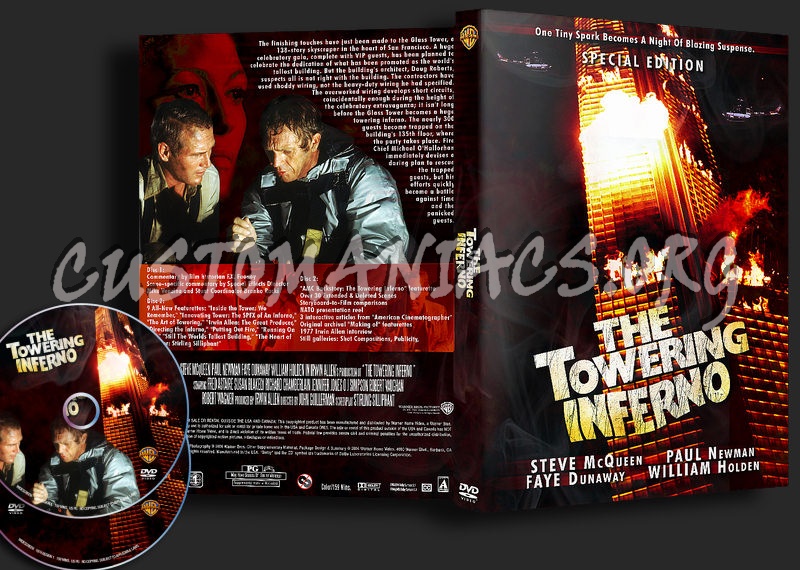 The Towering Inferno SE dvd cover