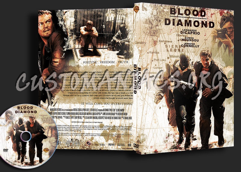 Blood Diamond dvd cover