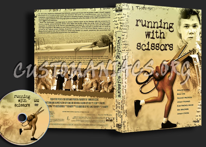 Running with Scissors dvd cover
