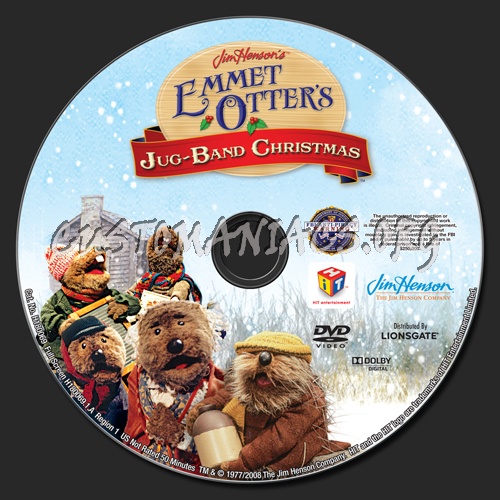 Emmet Otter's Jug-Band Christmas dvd label
