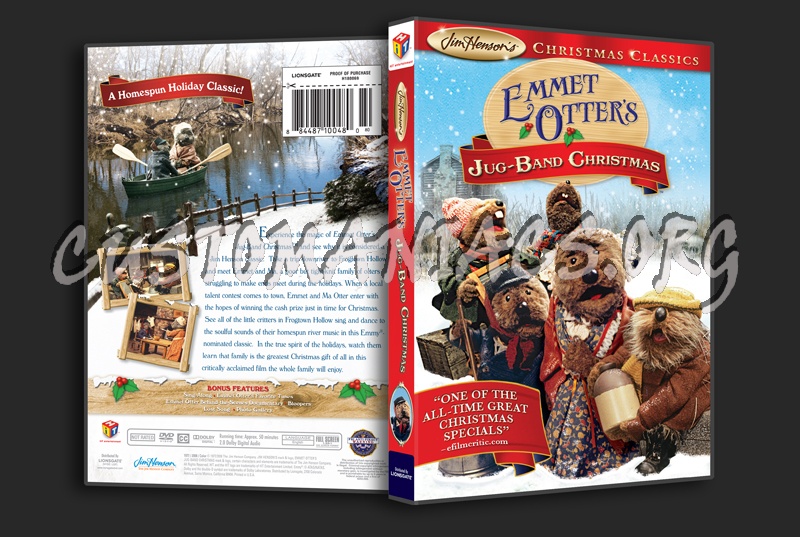 Emmet Otter's Jug-Band Christmas dvd cover