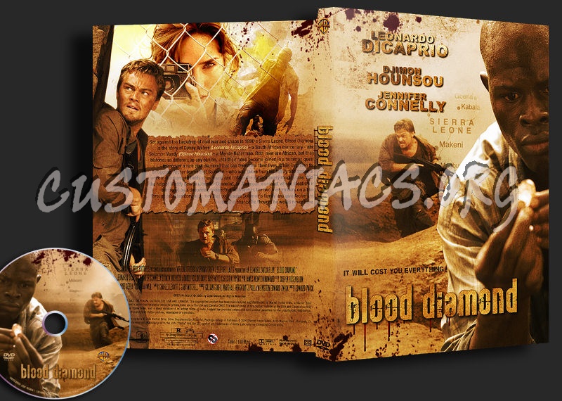 Blood Diamond dvd cover