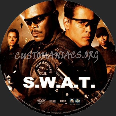 Swat dvd label