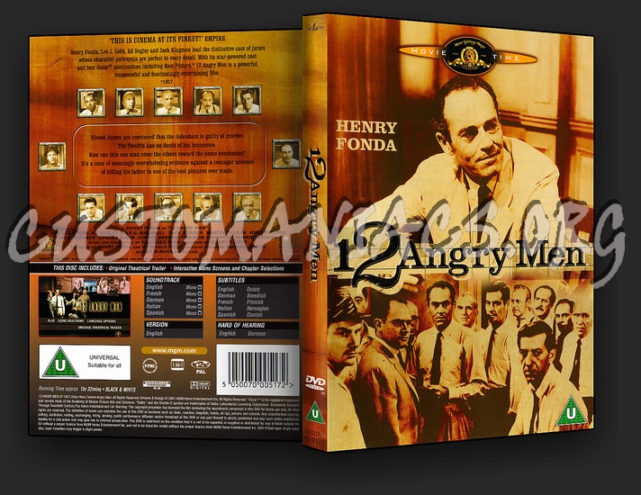 12 Angry Men dvd cover