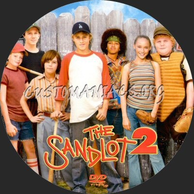The Sandlot 2 dvd label