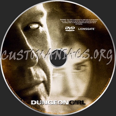 Dungeon Girl dvd label