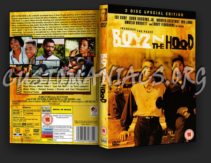 Boyz in the Hood dvd cover