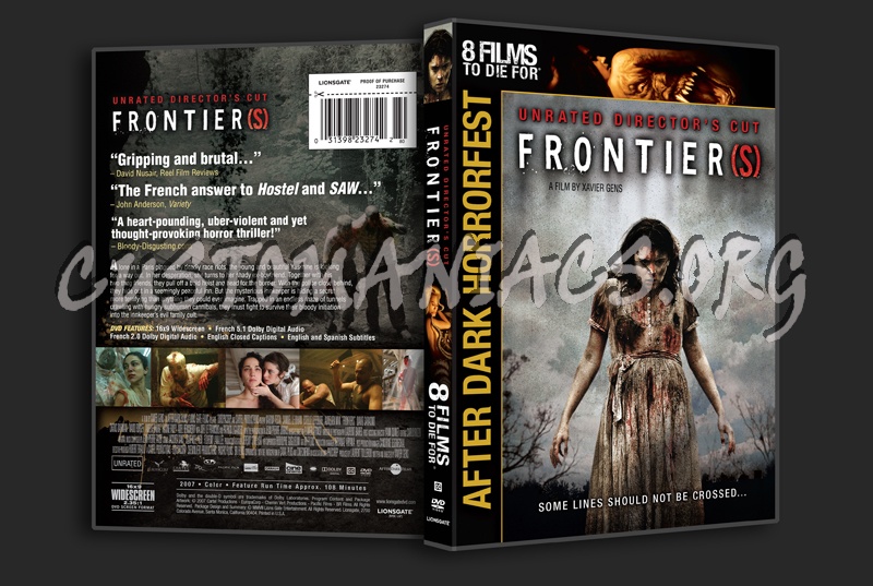 Frontier(s) dvd cover