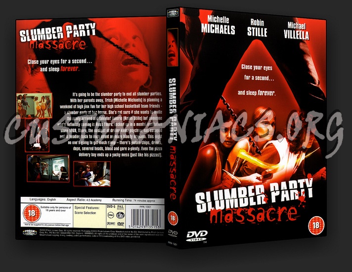 Slumber Party Massacre dvd cover