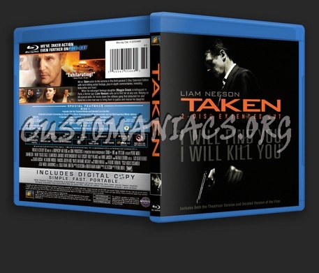 Taken blu-ray cover