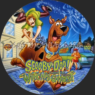 Scooby-Doo and the Witch's Ghost dvd label