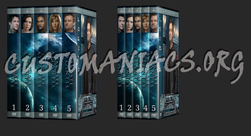 Stargate Atlantis dvd cover