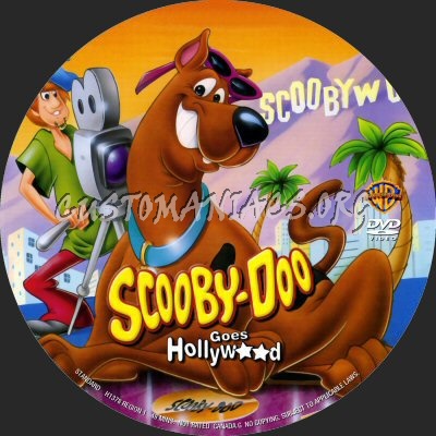 Scooby-Doo Goes Hollywood dvd label