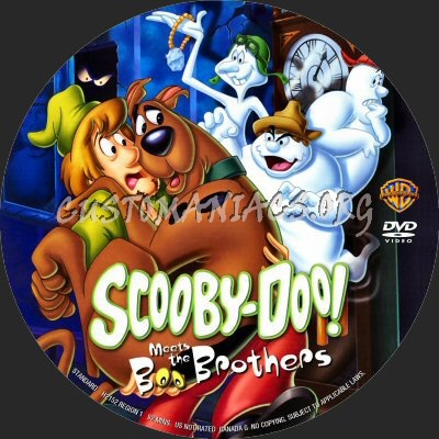 Scooby-Doo Meets the Boo Brothers dvd label