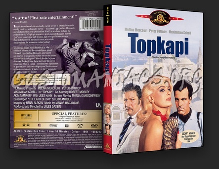 Topkapi dvd cover