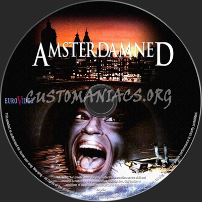 Amsterdamned dvd label