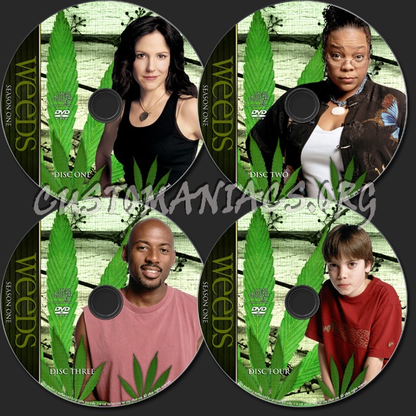 Weeds - TV Collection Season One dvd label