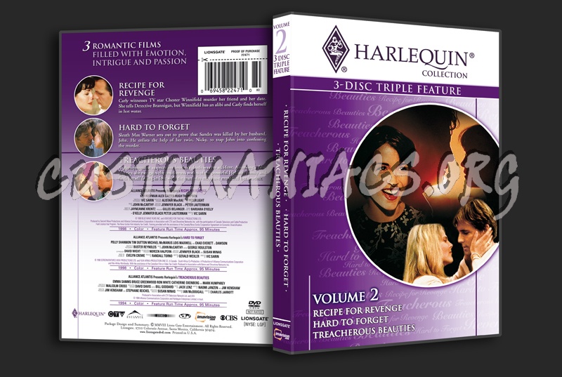 Harlequin Collection Volume 2 dvd cover
