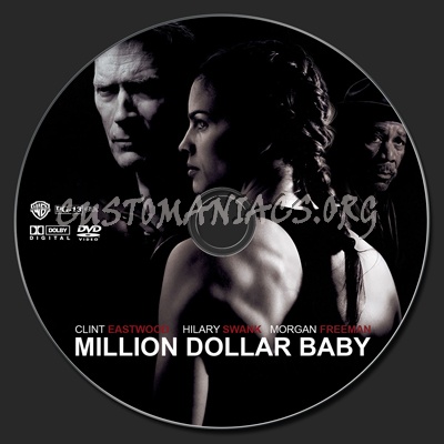 Million Dollar Baby dvd label