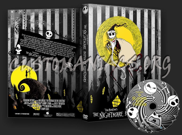 The Nightmare Before Christmas dvd cover