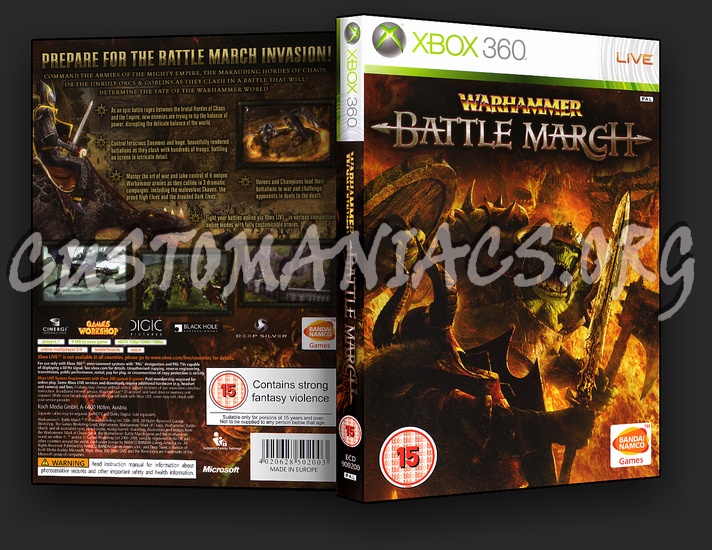 Warhammer Battle March dvd cover