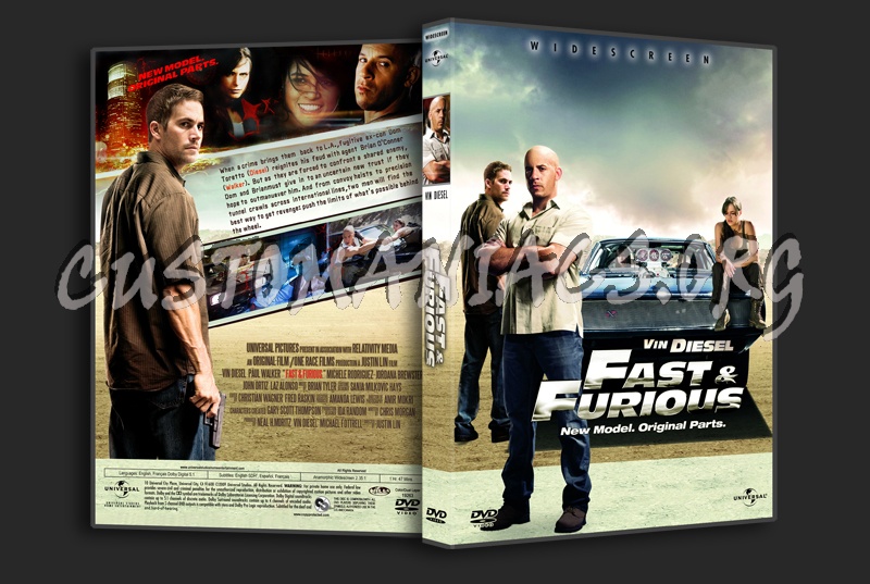 Fast & Furious dvd cover