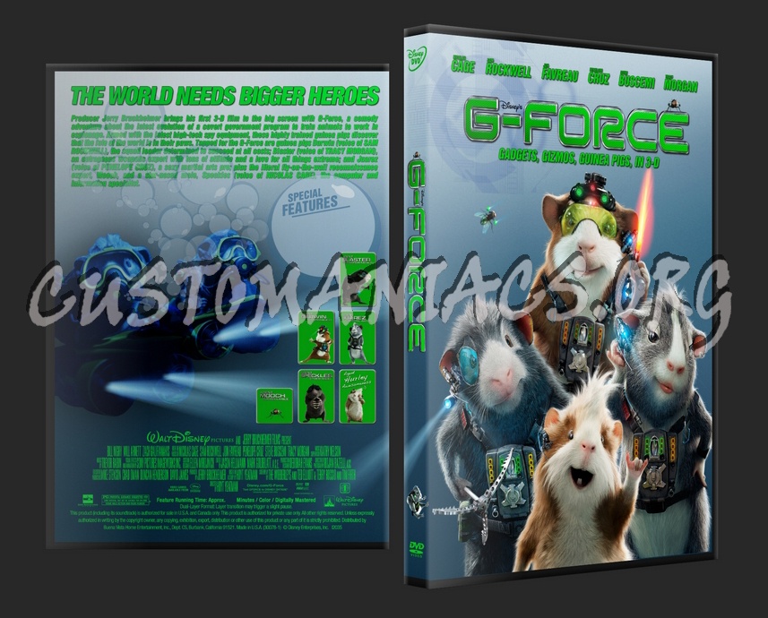 G-Force dvd cover