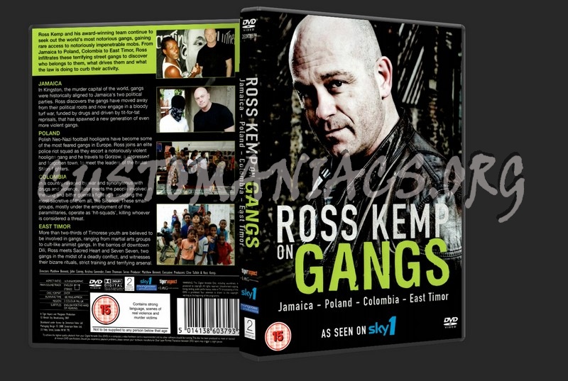 Ross Kemp: On Gangs, Jamaica - Poland - Colombia - East Timor dvd cover
