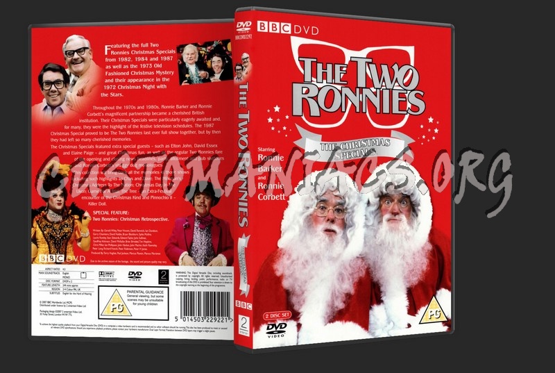The Two Ronnies: The Christmas Specials dvd cover