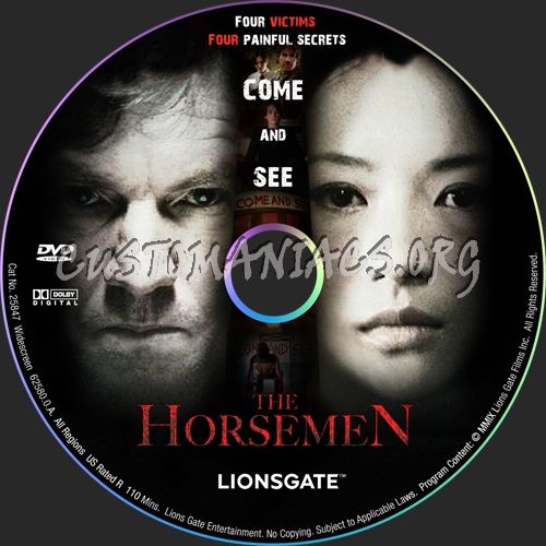 The Horsemen dvd label