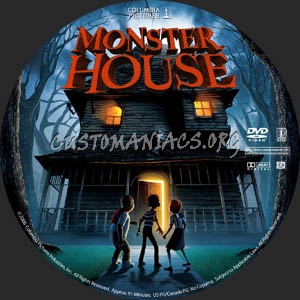 Monster House dvd label