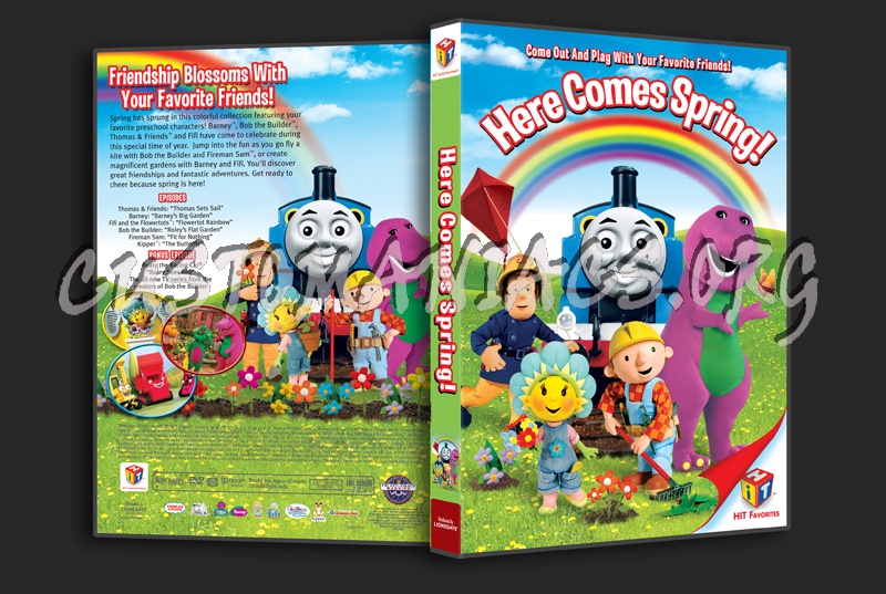Here Comes Spring! dvd cover