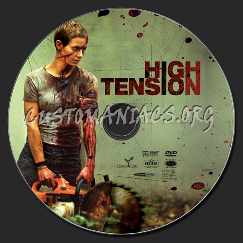 High Tension dvd label