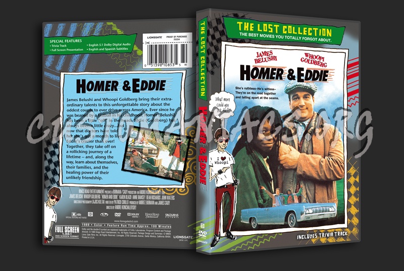 Homer & Eddie dvd cover