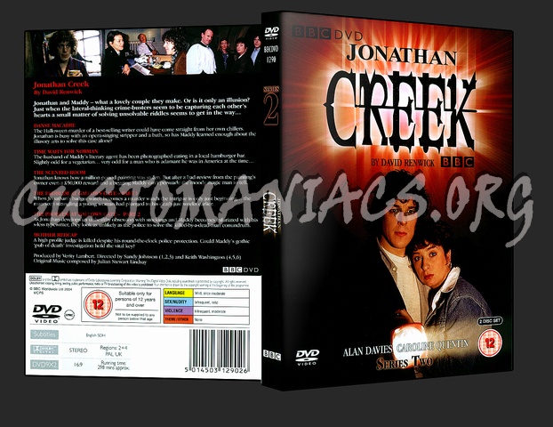 Jonathan Creek Series 2 dvd cover