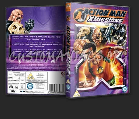 Action Man X Missions The Movie dvd cover