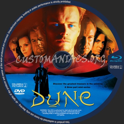 Dune blu-ray label