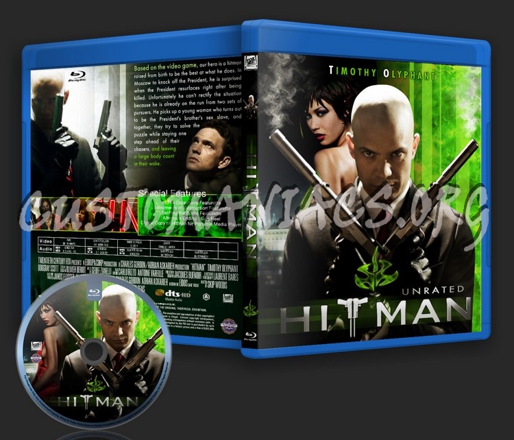 Hitman blu-ray cover